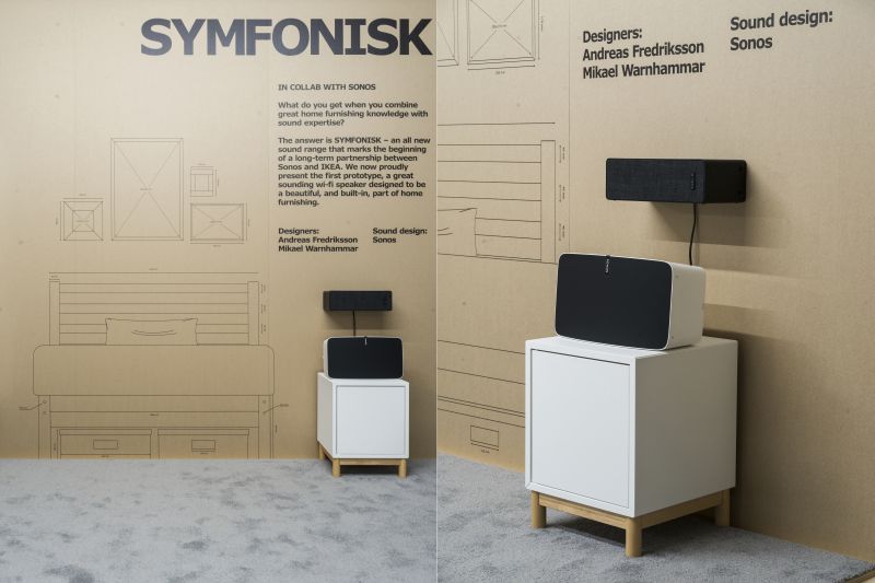 IKEA and Sonos to Exhibit SYMFONISK Speaker at Salone 2019