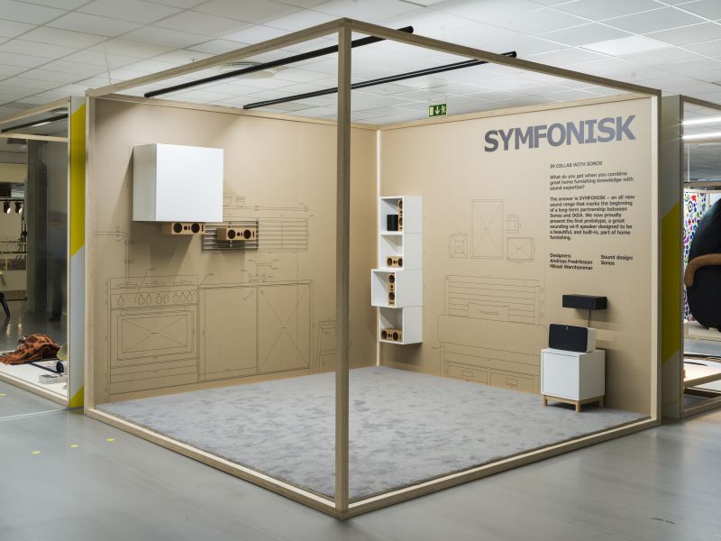 IKEA and Sonos to Exhibit SYMFONISK Speaker at Salone 2019