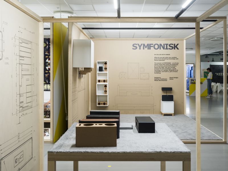 IKEA and Sonos to Exhibit SYMFONISK Speaker at Salone 2019