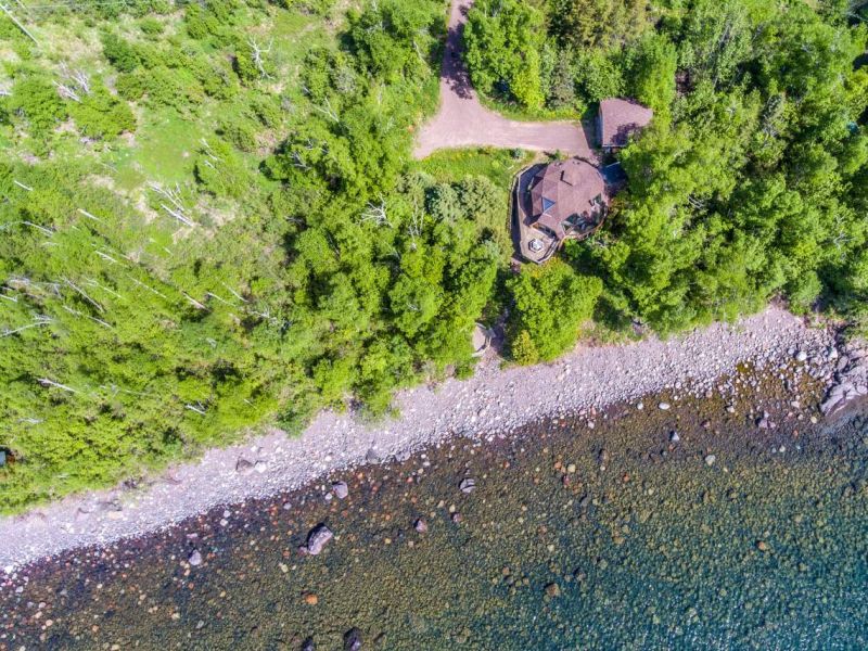 Lakefront Geodesic Dome Home for Sale in Minnesota