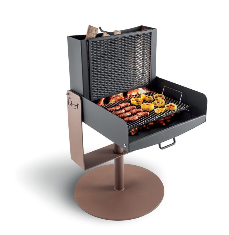 Palazzetti’s Twist Barbecue Rotates 360-Degree for Maximum Convenience 