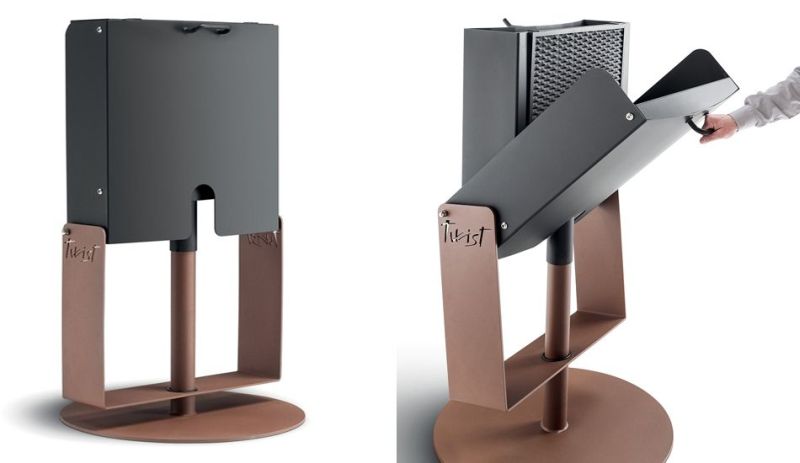 Palazzetti’s Twist Barbecue Rotates 360-Degree for Maximum Convenience 