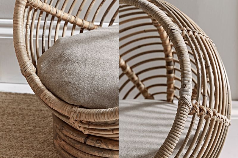 Rattan Cat Cocoon by Cox & Cox