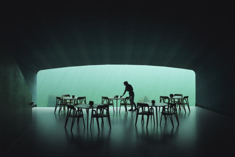 Snøhetta-Designed Underwater Restaurant in Norway Now Open to Guests 