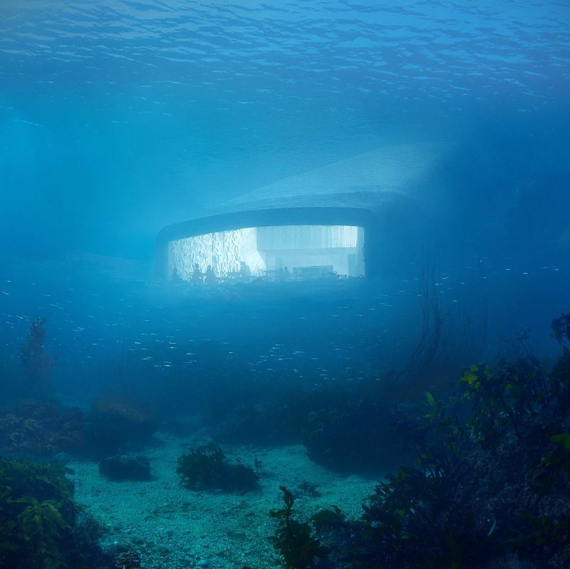Snøhetta-Designed Underwater Restaurant in Norway Now Open to Guests