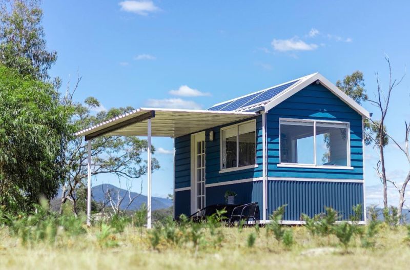 This Off-Grid Tiny House in Yarra Valley, Australia can be Rented for $125