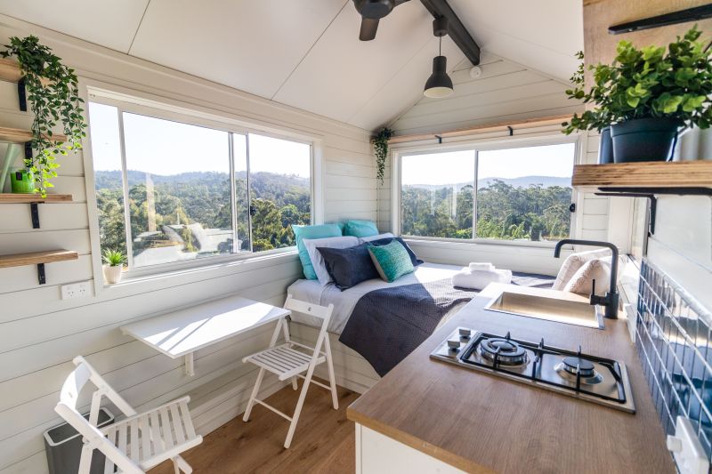 This Off-Grid Tiny House in Yarra Valley, Australia can be Rented for $125