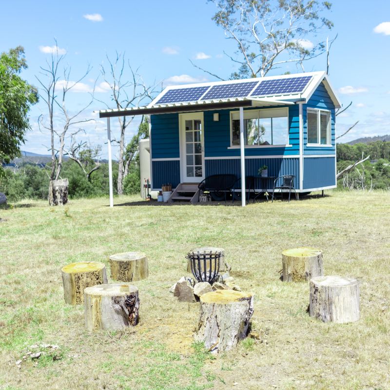 This Off-Grid Tiny House in Yarra Valley, Australia can be Rented for $125