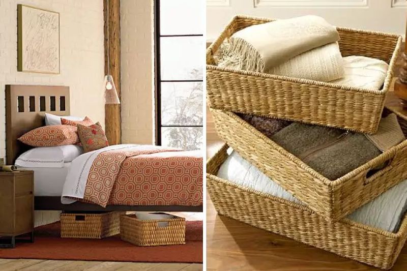 Under bed storage ideas