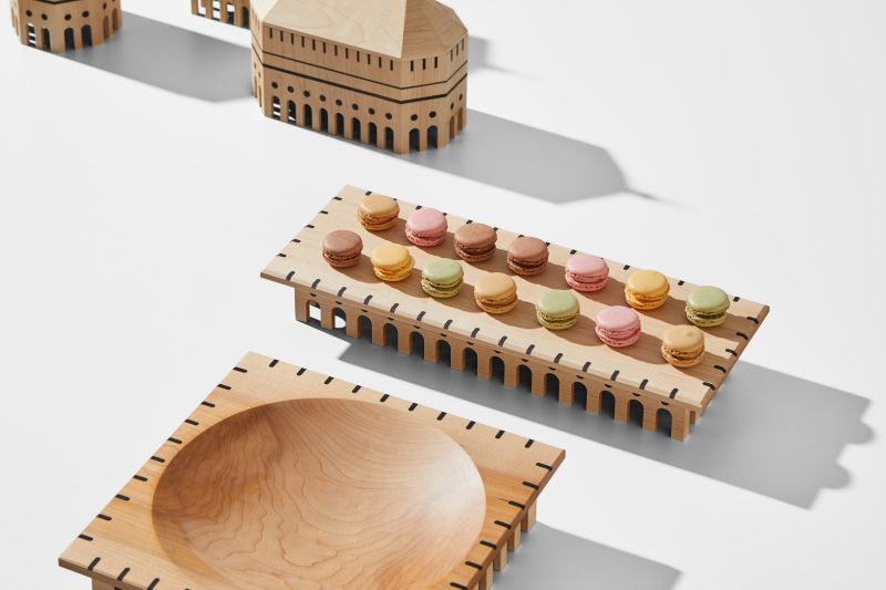 Wooden Tableware Collection by Mad Lab