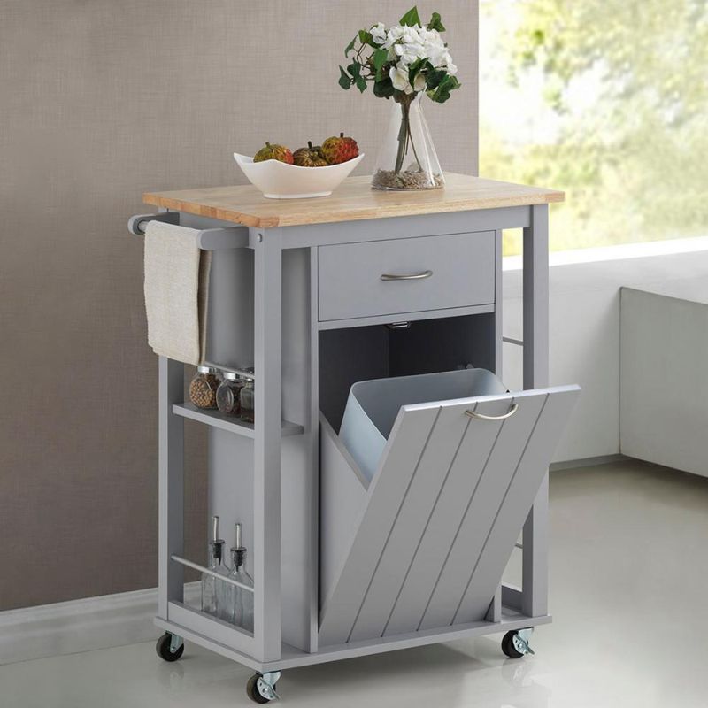 wheeled kitchen trolley for small space