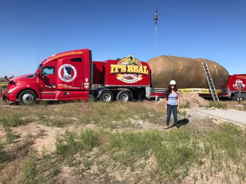 Big Idaho Potato Turned into Airbnb Rental in Boise