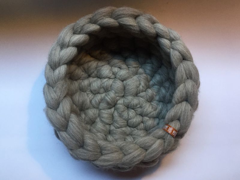Crocheted Wool Designer Cat Beds