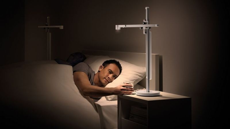 Dyson Lightcycle Task Light Personalizes Light Intensity with Local Daylight