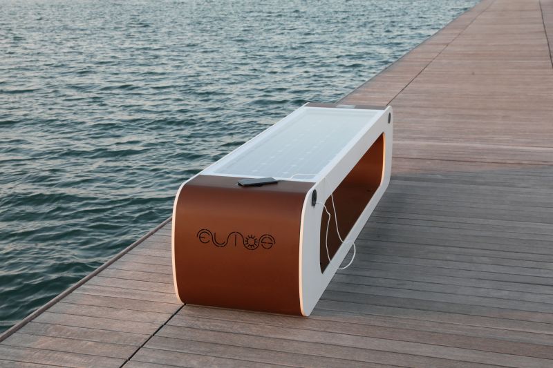 Elios Smart Public Bench by CITYSI