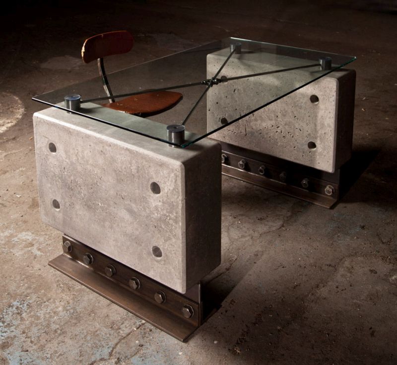 Huge Industrial Style Concrete Furniture by Brutal Design_6