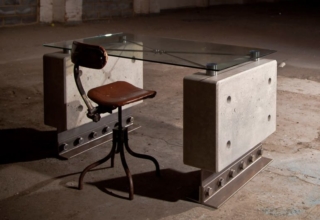 Huge Industrial Style Concrete Furniture by Brutal Design_6