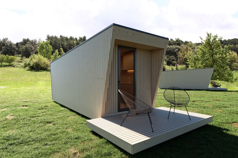 In-Tenta’s Prefab Modular Hotel Suites can be Installed Anywhere