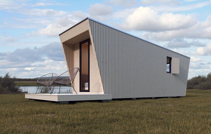 In-Tenta’s Prefab Modular Hotel Suites can be Installed Anywhere
