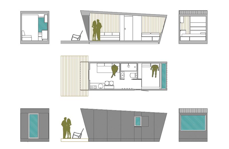 In-Tenta’s Prefab Modular Hotel Suites can be Installed Anywhere