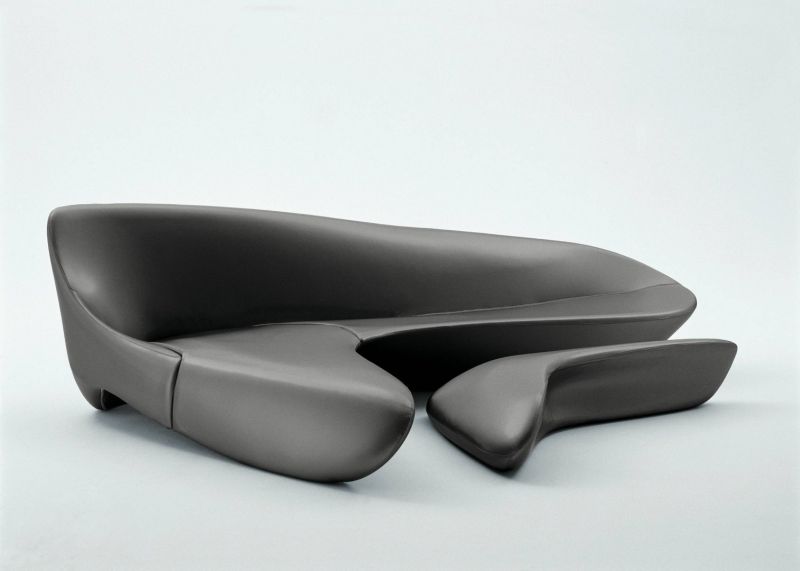 Moon Sofa by Zaha Hadid Design at Salone del Mobile 2019