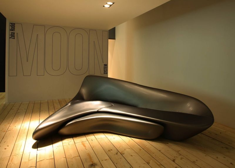 Moon Sofa by Zaha Hadid Design at Salone del Mobile 2019