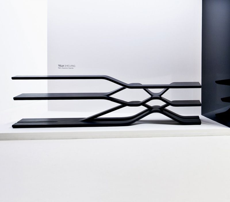 Tela shelving by Zaha Hadid Design