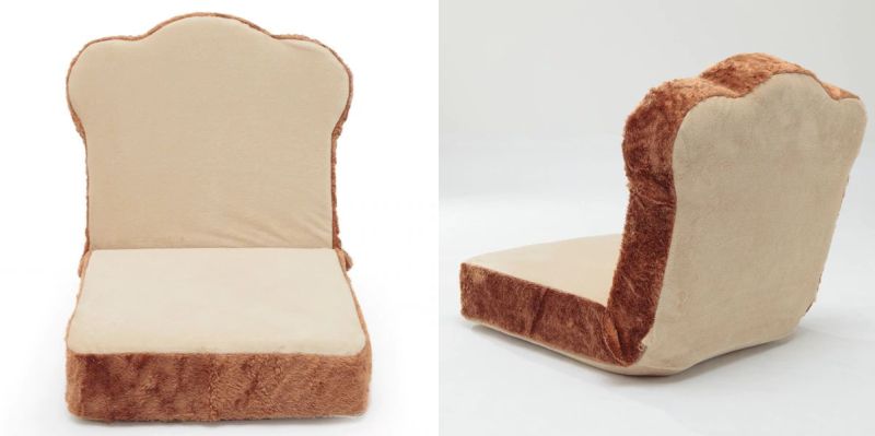 Toast-Shaped Chair by Nitori 