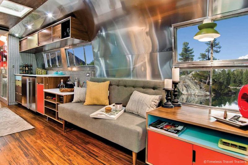 Renovated Vintage Airstream With Fab Interior Design Ignites