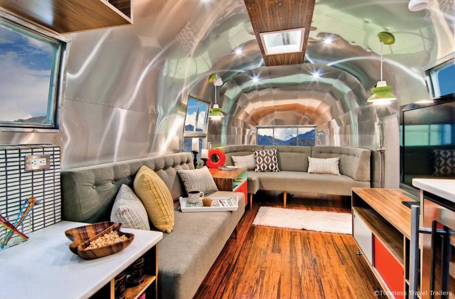 Renovated Vintage Airstream With Fab Interior Design Ignites