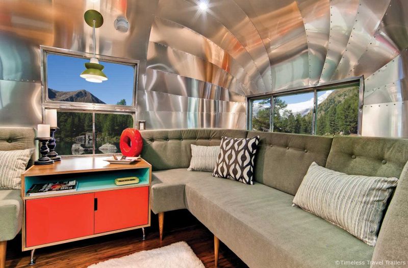 Renovated Vintage Airstream With Fab Interior Design Ignites