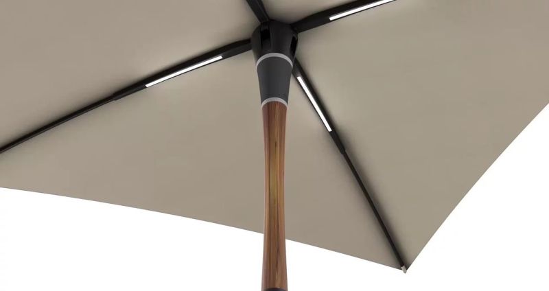 Blossom Smart Patio Umbrella by ShadeCraft Robotics