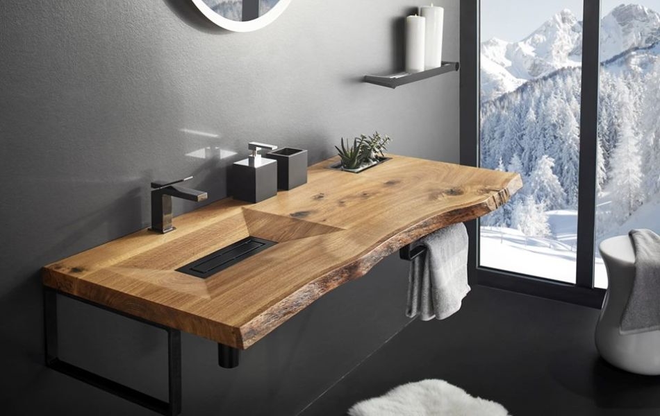 Cone Invi Wooden Washbasin By Tischlerei Paul Neumann Gmbh