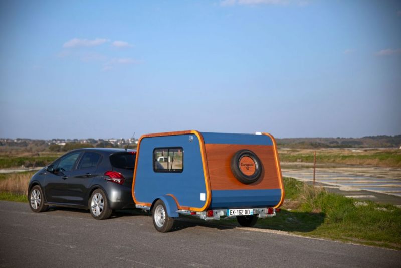 Carapate Teardrop Trailer Features Indoor/Outdoor Kitchen 