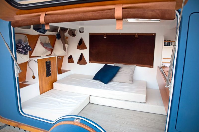 Carapate Teardrop Trailer Features Indoor/Outdoor Kitchen