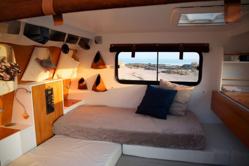 Carapate Teardrop Trailer Features Indoor/Outdoor Kitchen 