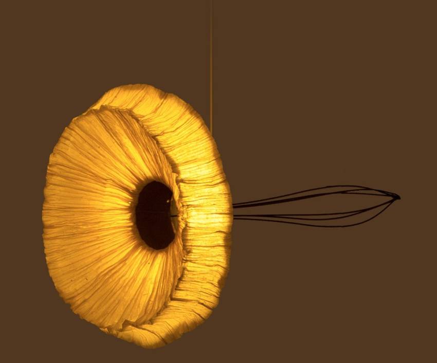 Oorjaa eco-friendly Dandelion pendant lamp