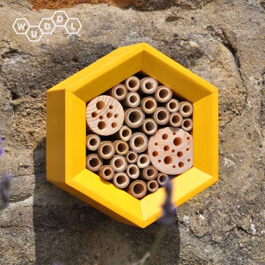 Honeycomb Bee Hotel by Wuddl