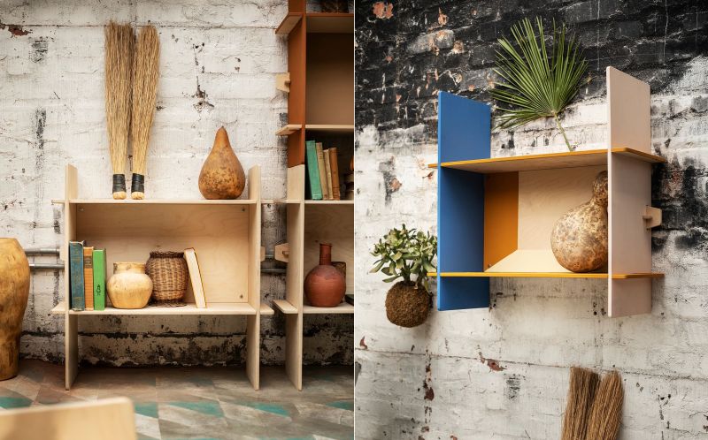 Wall shelf from IKEA’s Latest ÖVERALLT Collection