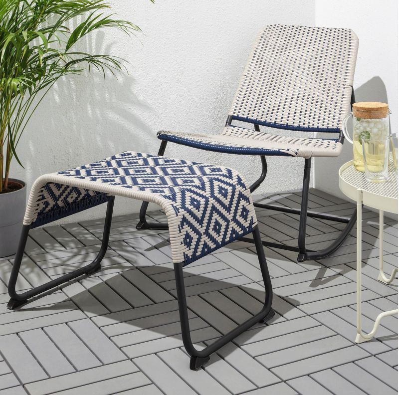 footstool from IKEA’s Latest ÖVERALLT Collection