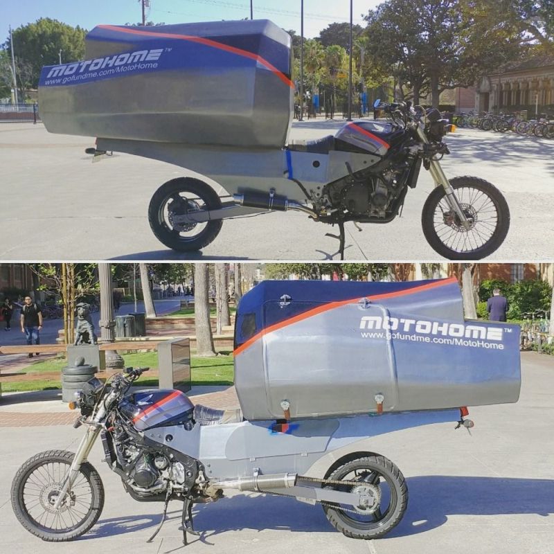 Jeremy Carman Builds Off-Road Motorcycle Shelter 