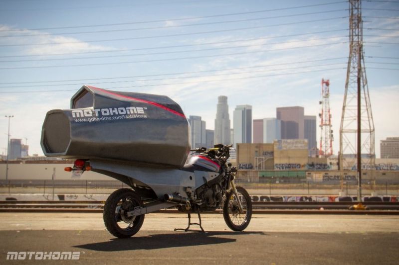 Jeremy Carman Builds Off-Road Motorcycle Shelter 