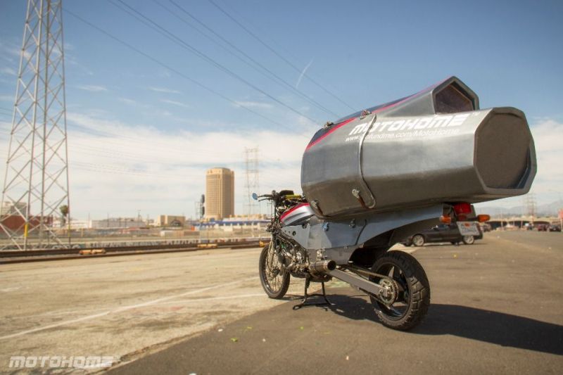 Jeremy Carman Builds Off-Road Motorcycle Shelter 