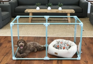 Lucidium Dog Pens by Clearly Loved Pets
