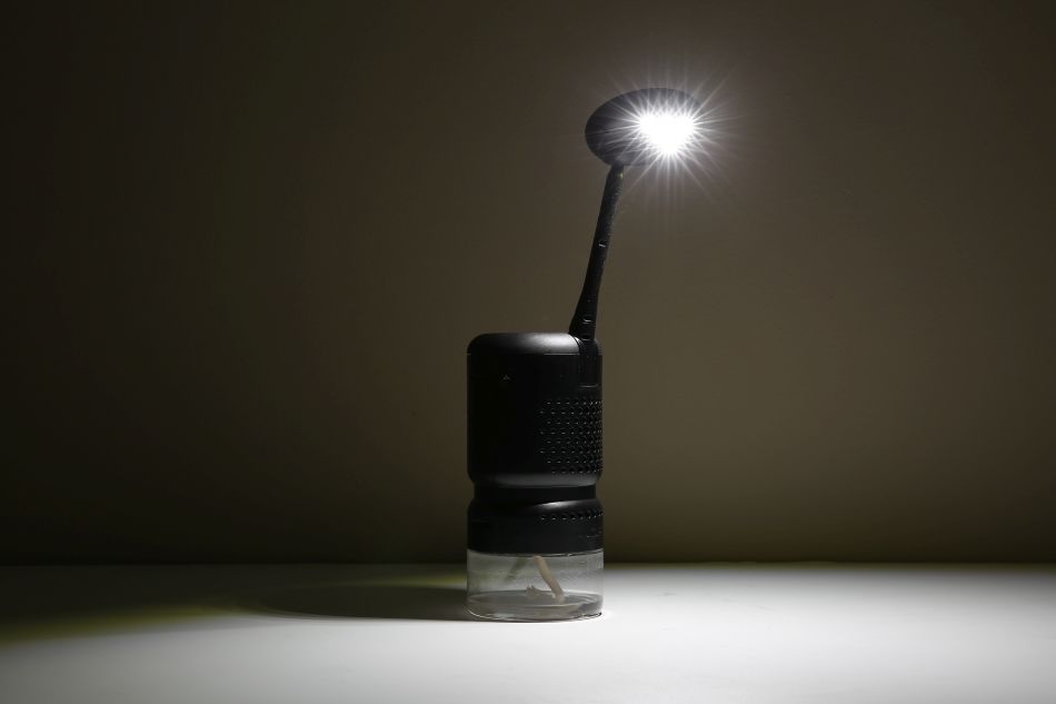 Lumir K Cooking OilPowered LED Lamp to Deal with Power Outages