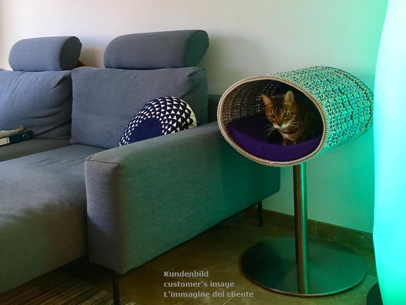 Rondo designer cat bed