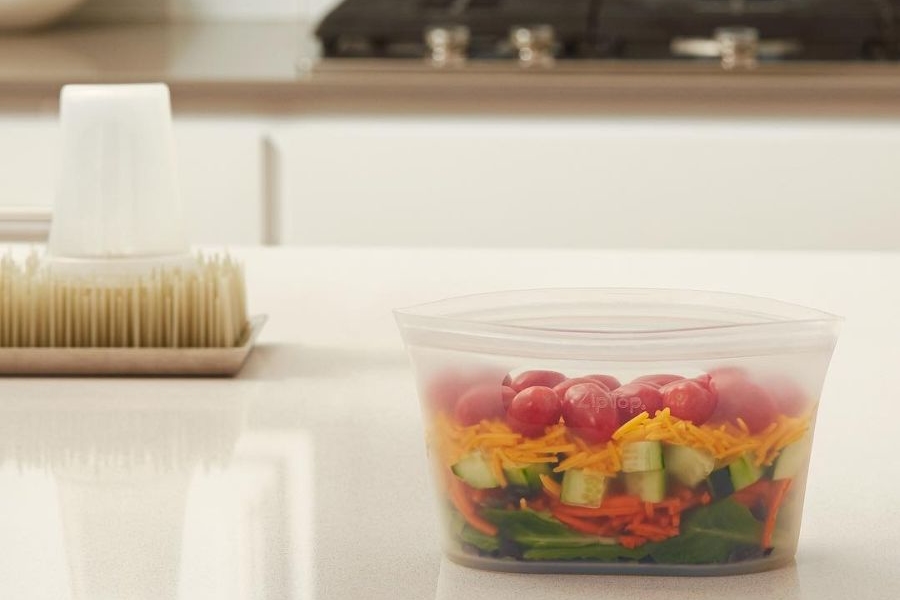 Zip Top Reusable Containers To Replace Mason Jars In Your Kitchen