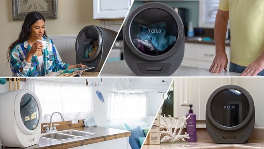 Morus Zero Vacuum Tumble Dryer Dries Clothes in 15 Minutes