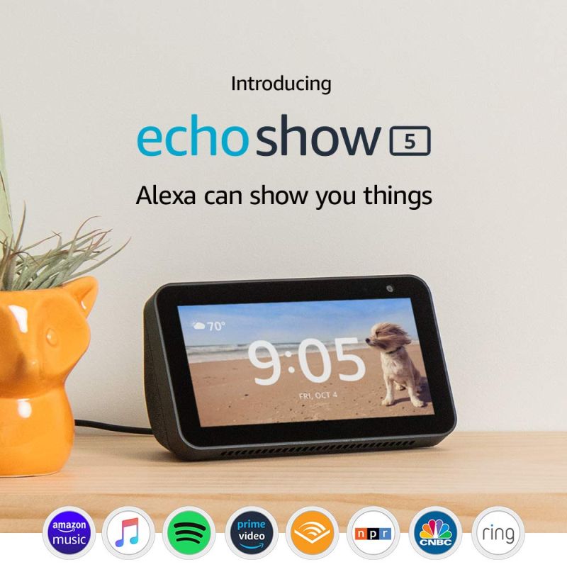 Amazon Launches New Echo Show 5 Smart Speaker with 5.5-inch Touchscreen 