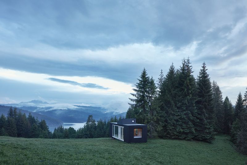 Ark Shelter’s New Prefab Cabin has Five Openings to Get Closer to Nature